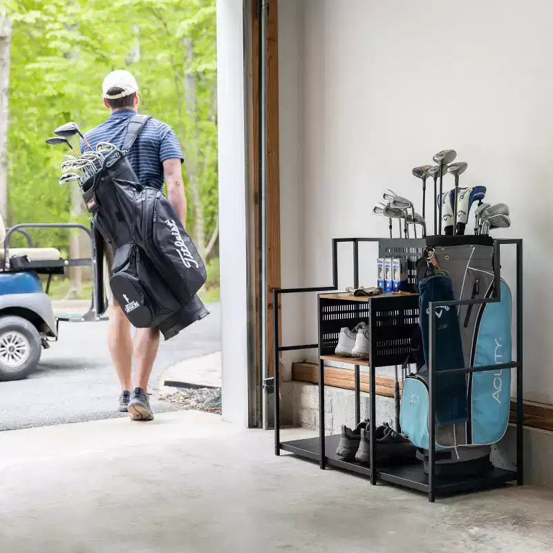 Organizzatore per mazze da golf | Doppio