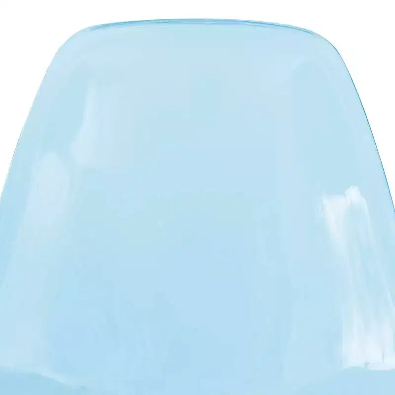 Sedia da pranzo moderna in acrilico con base Eiffel cromata color oro, elegante sedia d'accento per sala da pranzo, cucina o ufficio in stile contemporaneo