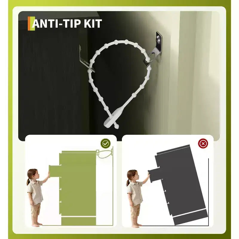 Cassettiera alta a 5 cassetti, cassettiera moderna bianca con cassetti silenziosi, organizer contenitore resistente all'acqua per camera da letto, armadio, corridoio