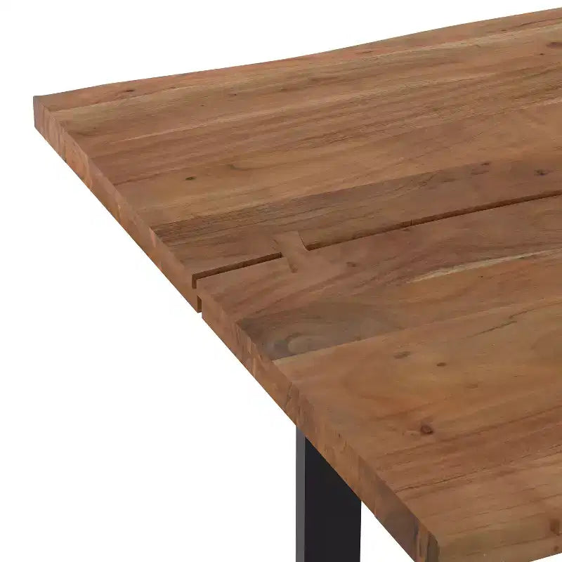 72 inch x 36 inch Rectangle Modern Industrial Dining Table