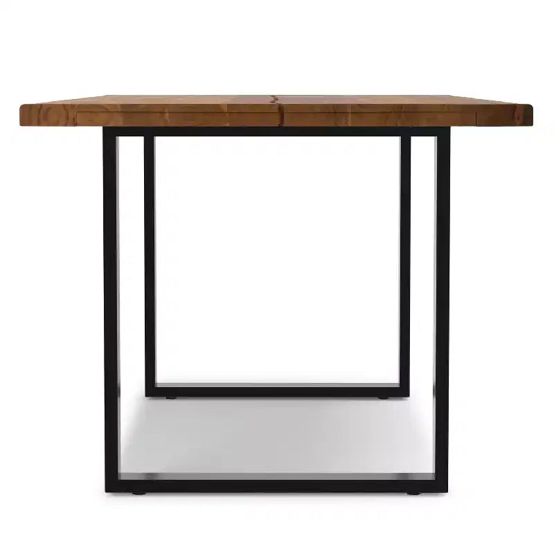 72 inch x 36 inch Rectangle Modern Industrial Dining Table