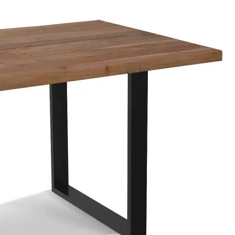 72 inch x 36 inch Rectangle Modern Industrial Dining Table