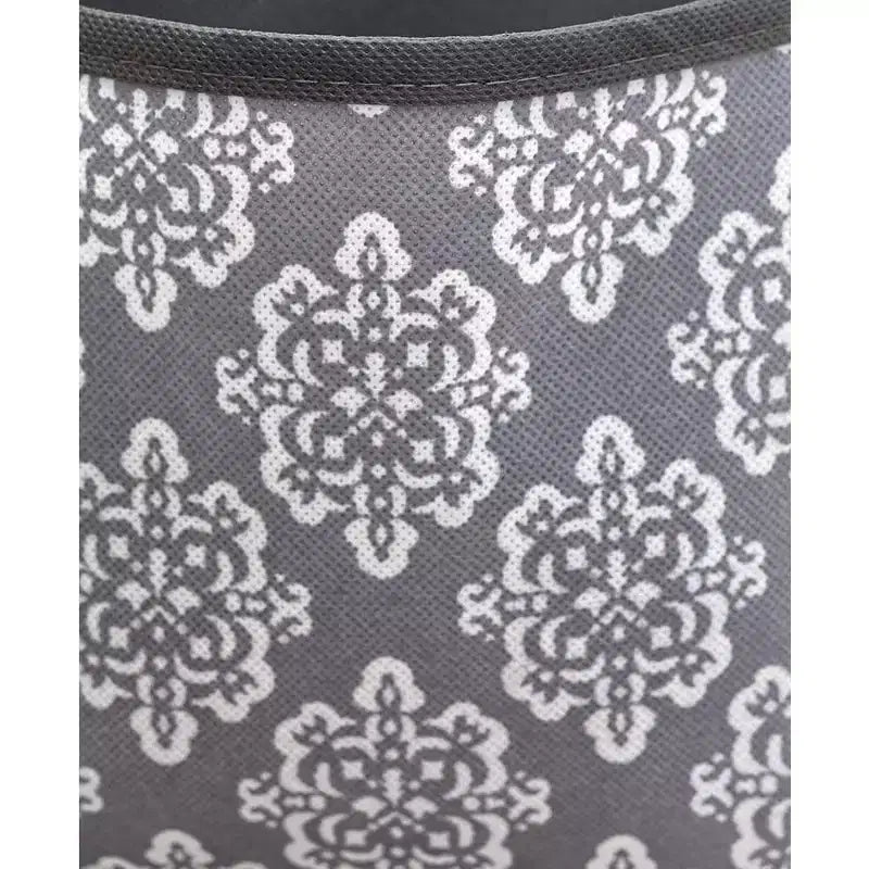 Rolling Shoe Storage Unit with Fabric Cubbies