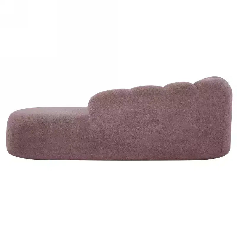 80" 3-Seater Modern Curved Upholstered Sofa